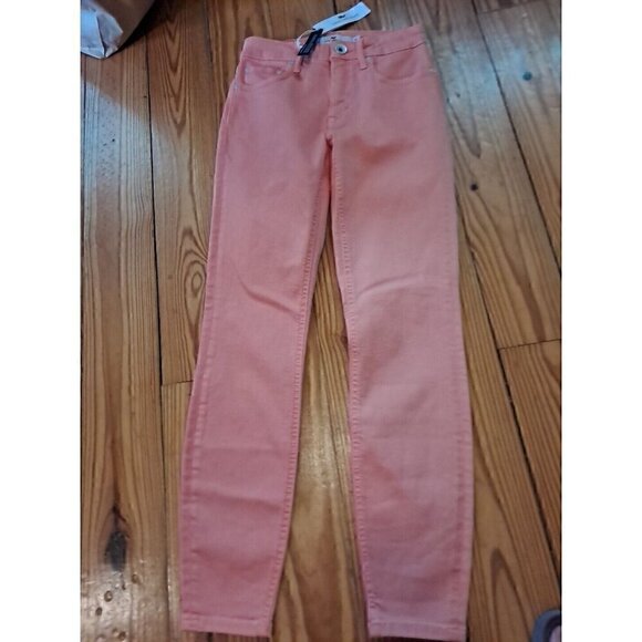 Women's Vineyard Vines Jamie High Rise Straight Crop Jeans-Size 0 With Tags - Picture 1 of 2